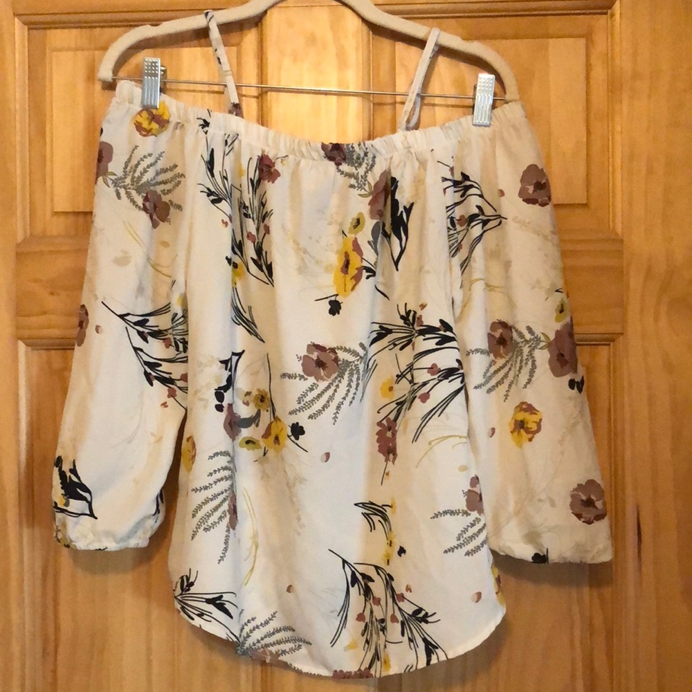 Off the shoulder top